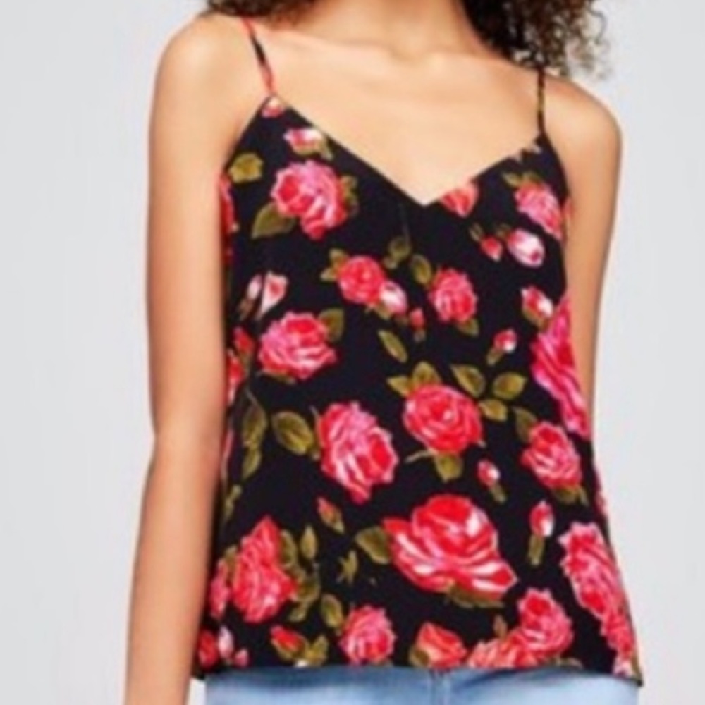 🌹L’agence Rose‎ Floral Tank Top Blouse🌹